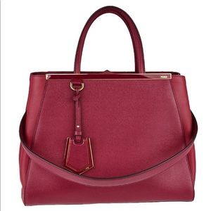 Fendi 2Jours Bag Leather Medium